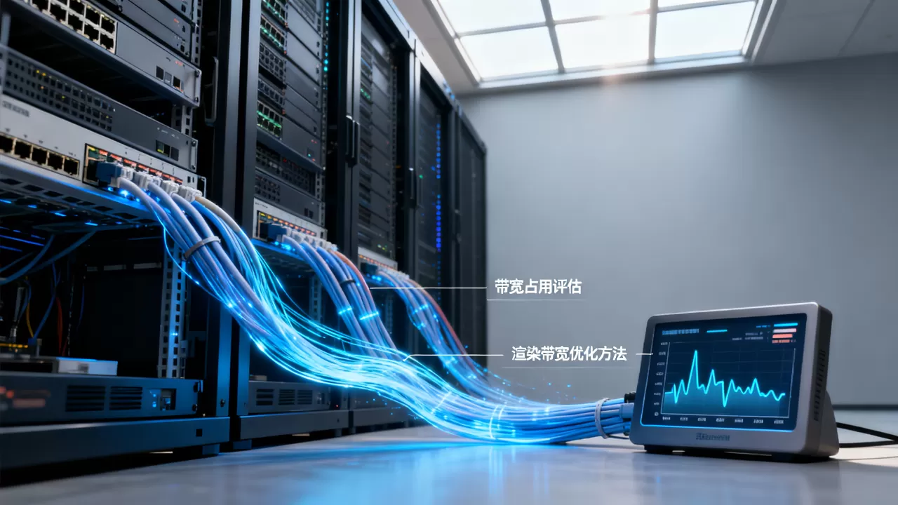 渲染结果回传时带宽占用如何评估？渲染带宽优化方法