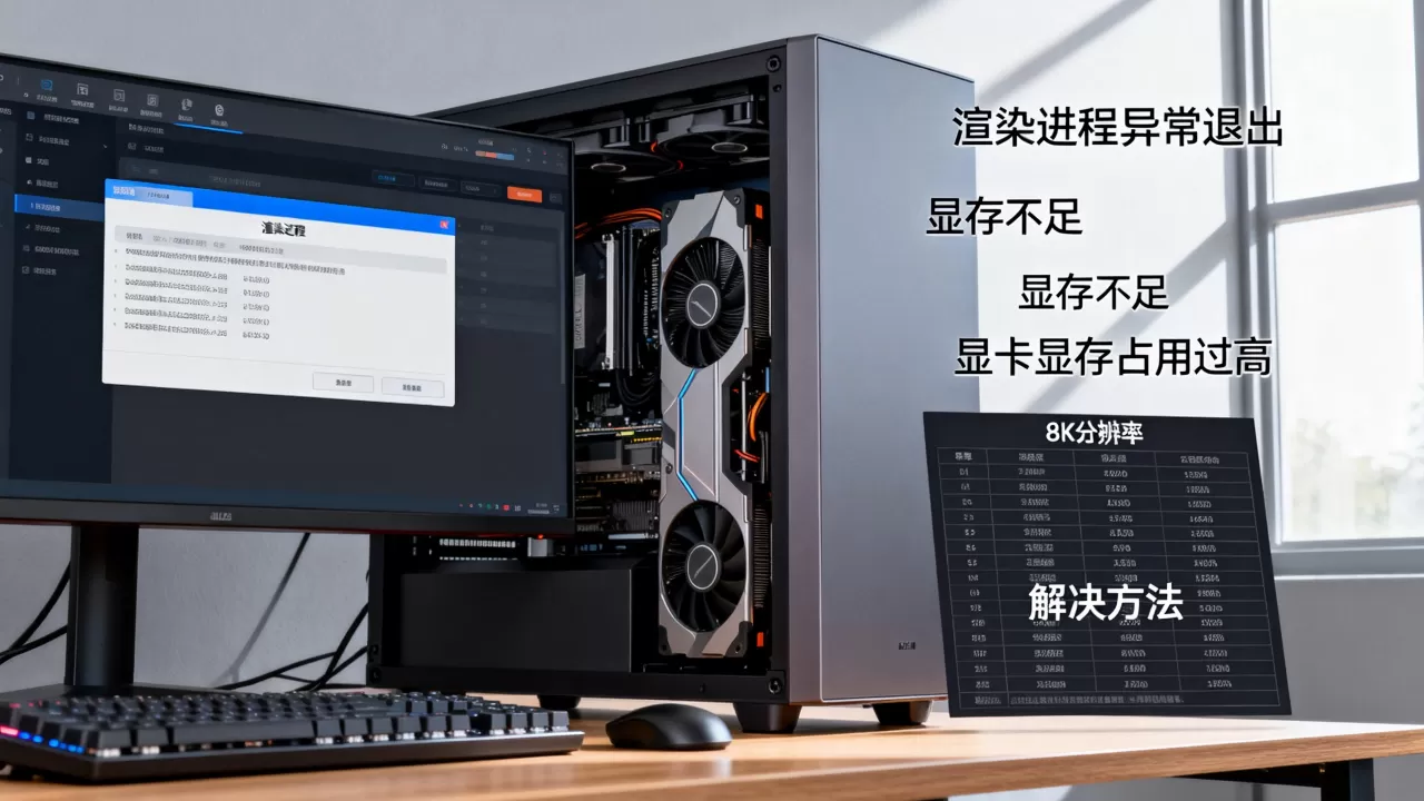 渲染进程异常退出与显存不足有关吗,显卡显存占用过高怎么解决 渲染进程异常退出与显存不足有关吗,显卡显存占用过高怎么解决