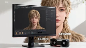 三维角色毛发渲染需要多少显存？显存占用怎么评估