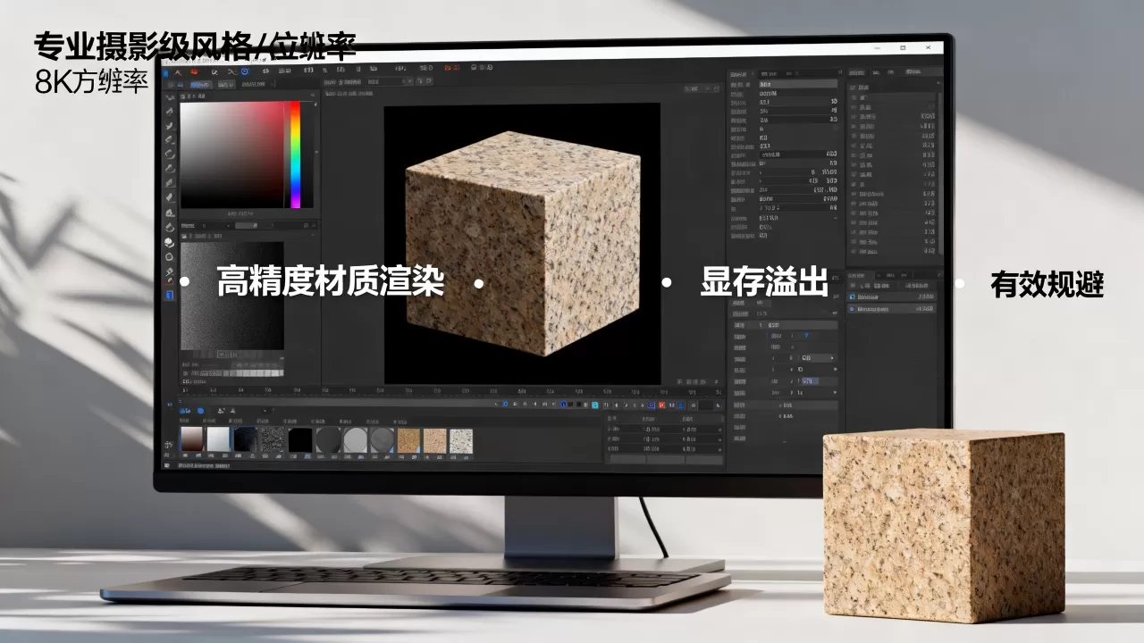 高精度材质渲染时显存溢出怎么办?如何有效规避 高精度材质渲染时显存溢出怎么办?如何有效规避