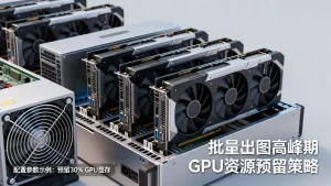 批量出图高峰期如何预留GPU资源？GPU资源预留多少合适，怎么配置