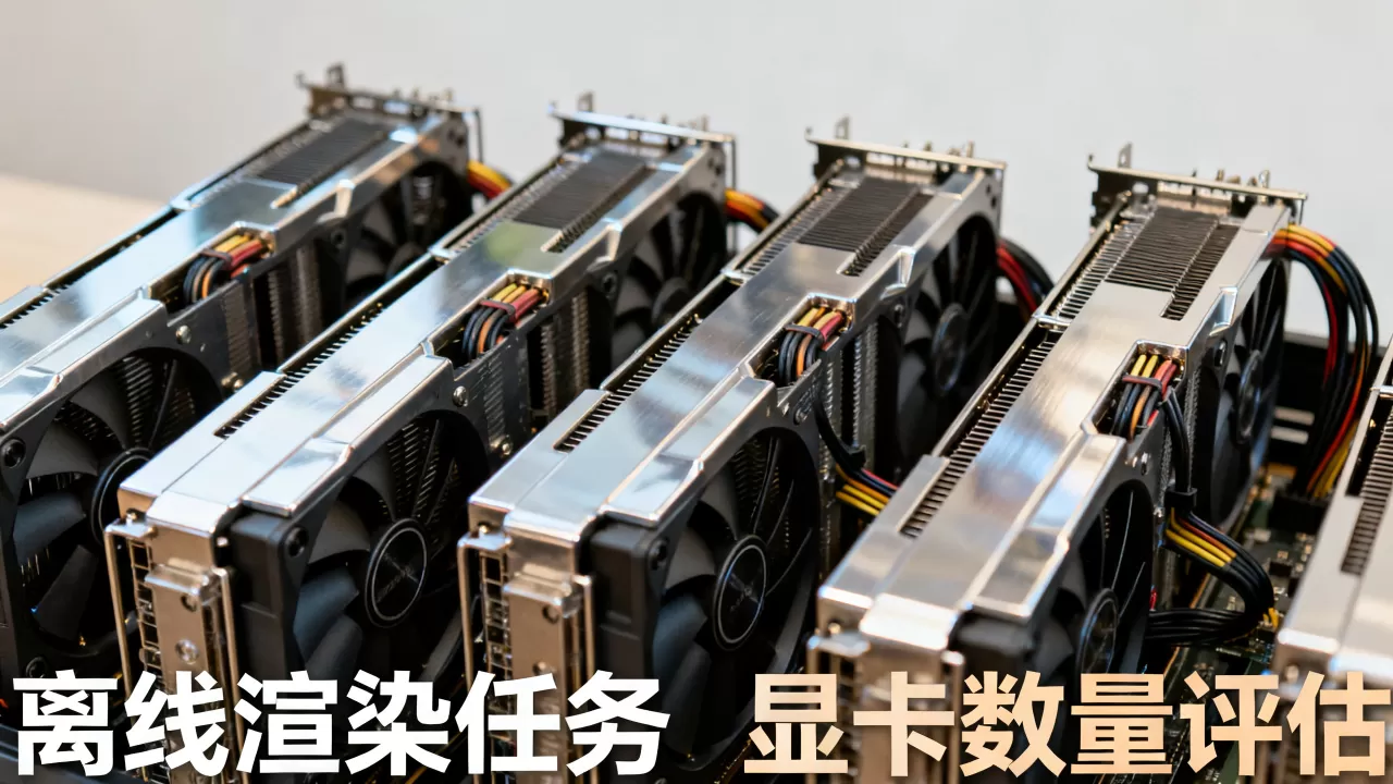 离线渲染任务需要几张显卡?显卡数量怎么评估最准确 离线渲染任务需要几张显卡?显卡数量怎么评估最准确