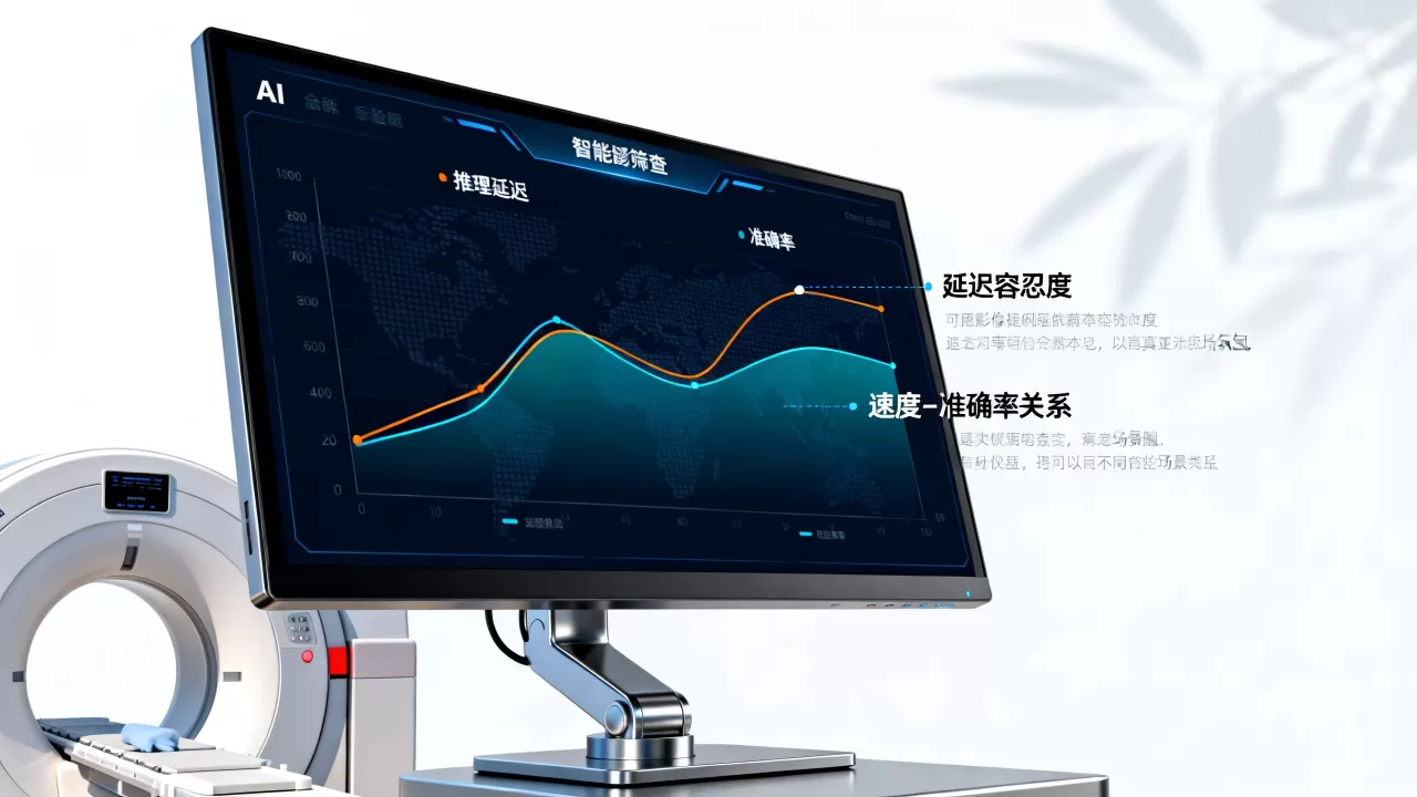 医学影像智能筛查的推理延迟容忍度是多少，AI诊断速度慢会影响准确率吗？