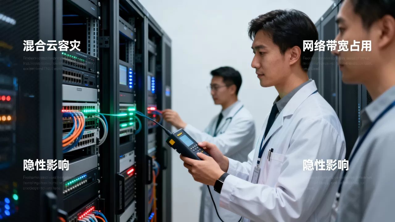 医院混合云容灾为何隐性占用网络带宽？云容灾带宽影响有哪些