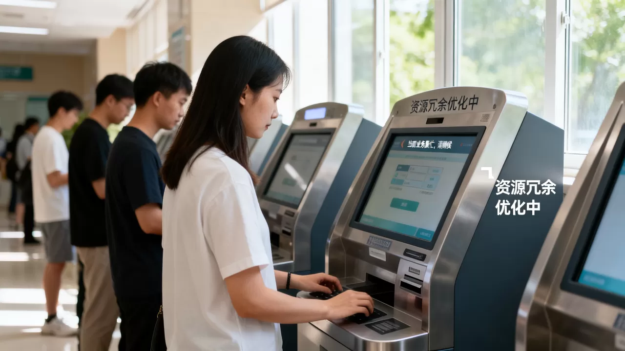 院内自助机服务并发峰值资源冗余如何应对?,怎么优化 院内自助机服务并发峰值资源冗余如何应对?,怎么优化