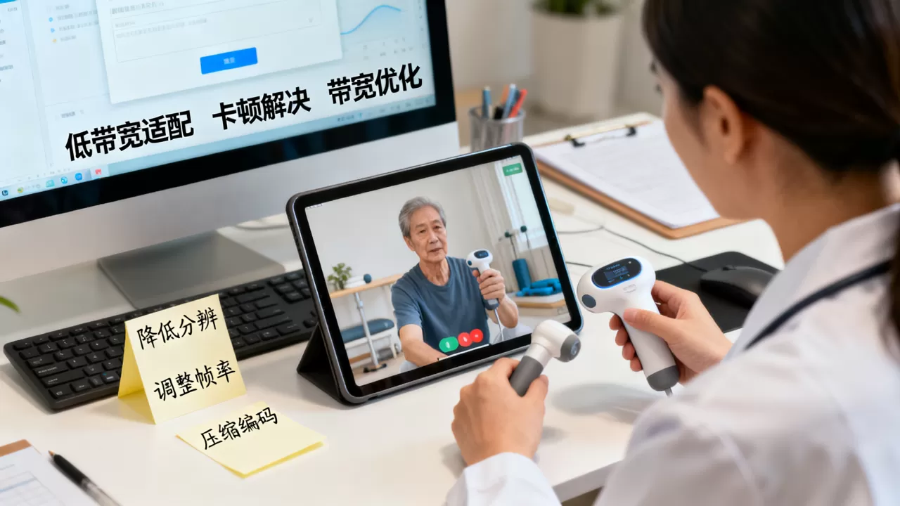 远程康复指导视频如何适配低带宽?视频卡顿怎么解决,带宽不足优化方法 远程康复指导视频如何适配低带宽?视频卡顿怎么解决,带宽不足优化方法