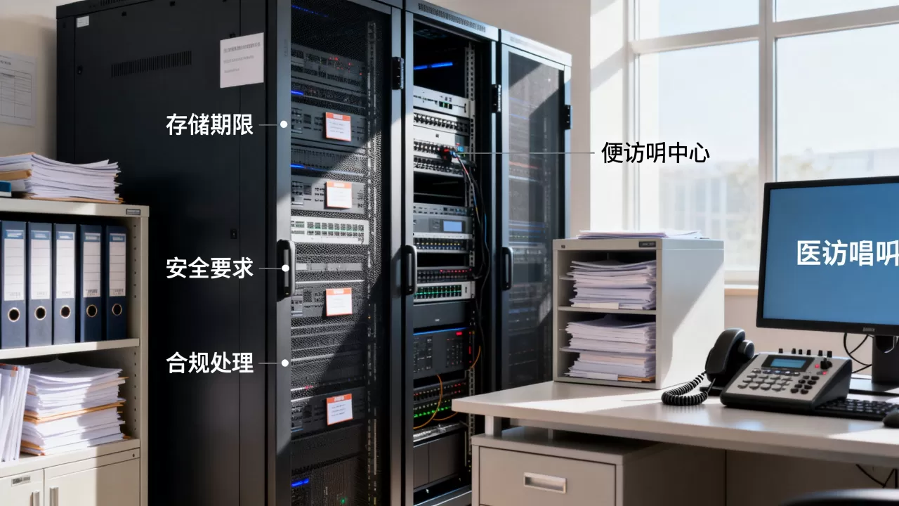医疗随访呼叫中心语音存储如何合规处理?存储期限与安全要求有哪些? 医疗随访呼叫中心语音存储如何合规处理?存储期限与安全要求有哪些?