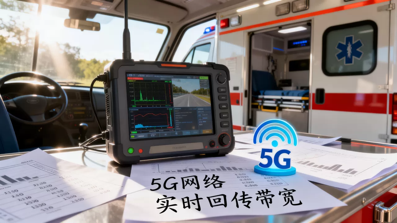 院前急救车载终端实时回传带宽需要多大，5G网络够用吗？