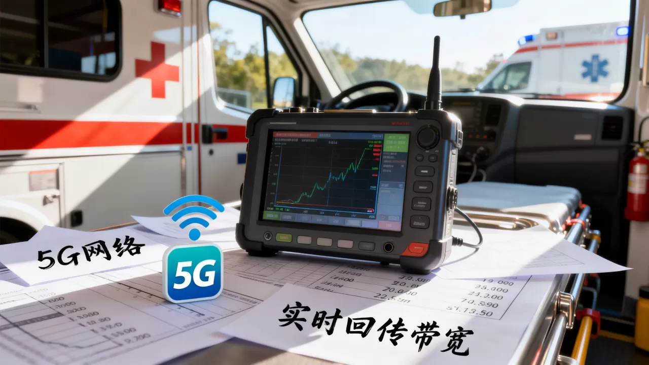 院前急救车载终端实时回传带宽需要多大，5G网络够用吗？