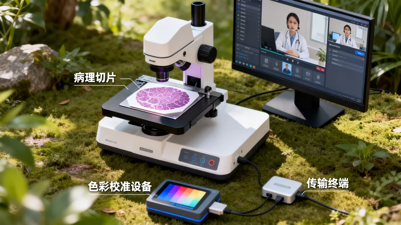 远程病理会诊图像传输如何保证色彩保真？色彩管理标准