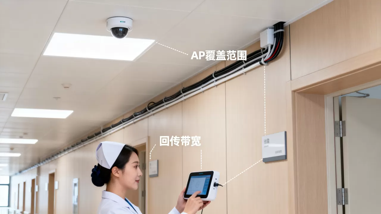 院内无线查房对AP覆盖与回传带宽的要求 院内无线查房对AP覆盖与回传带宽的要求