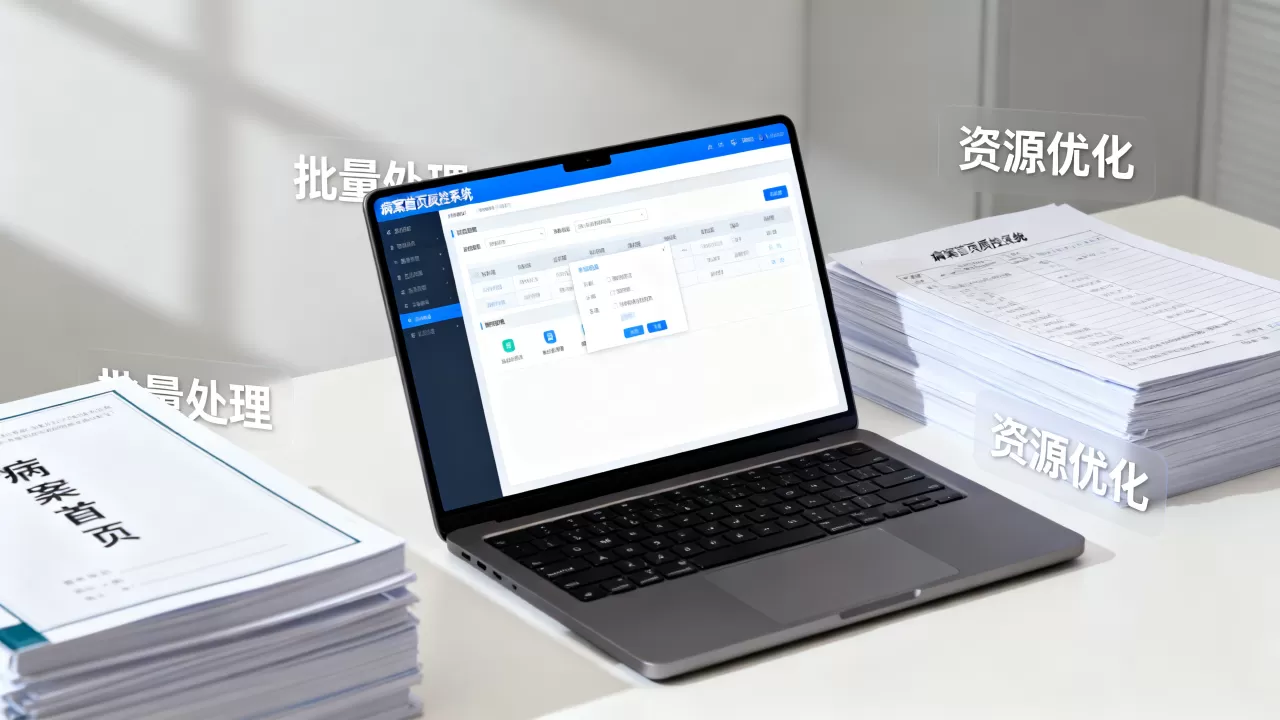 病案首页质控系统如何设计批量处理资源？批量处理效率优化技巧