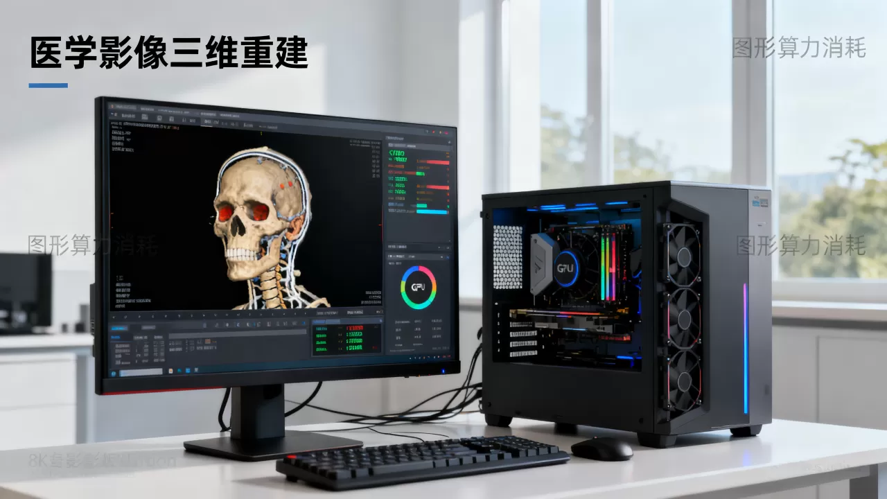 医学影像三维重建对图形算力的隐性消耗 医学影像三维重建对图形算力的隐性消耗