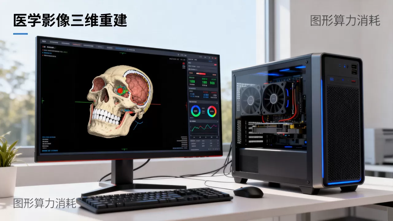 医学影像三维重建对图形算力的隐性消耗 医学影像三维重建对图形算力的隐性消耗