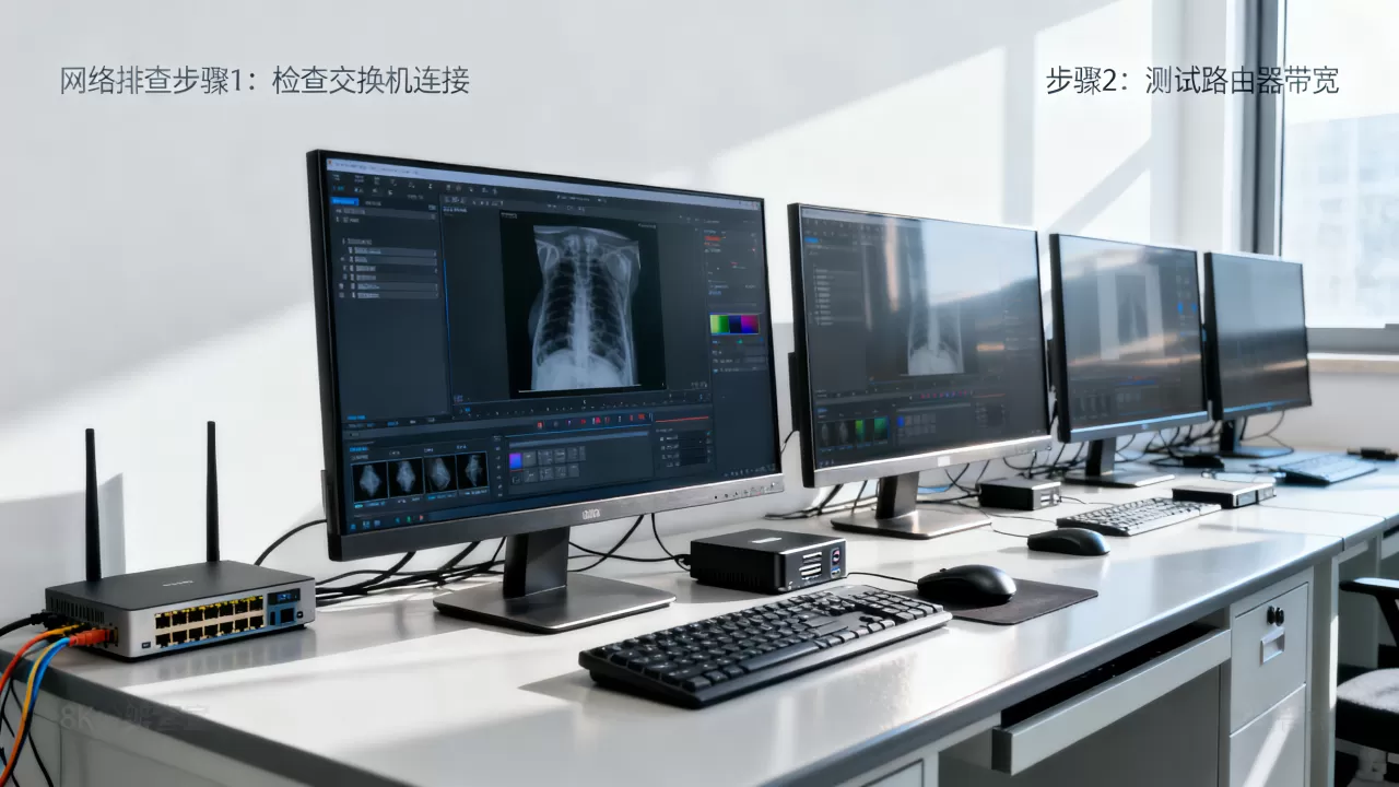 影像科室大规模调图卡顿如何排查?网络排查方向 影像科室大规模调图卡顿如何排查?网络排查方向