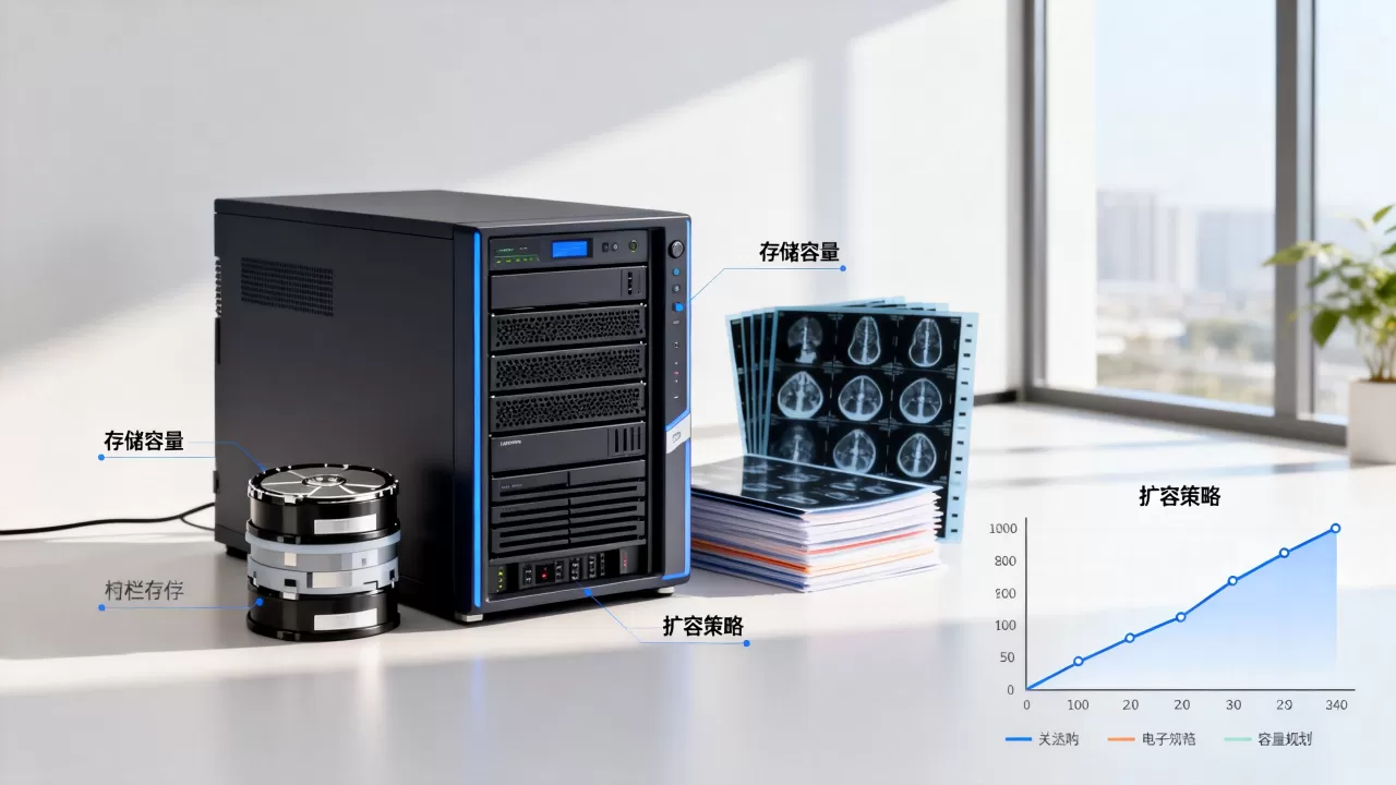 医学影像归档存储容量如何长期规划?扩容策略有哪些? 医学影像归档存储容量如何长期规划?扩容策略有哪些?