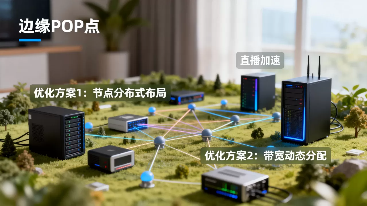 边缘POP点在直播加速网络中如何排布,有哪些优化方案? 边缘POP点在直播加速网络中如何排布,有哪些优化方案?