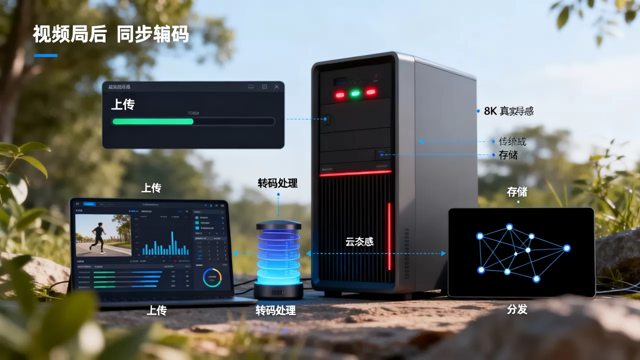 短视频上传后异步转码的流程如何编排,有哪些关键步骤? 短视频上传后异步转码的流程如何编排,有哪些关键步骤?