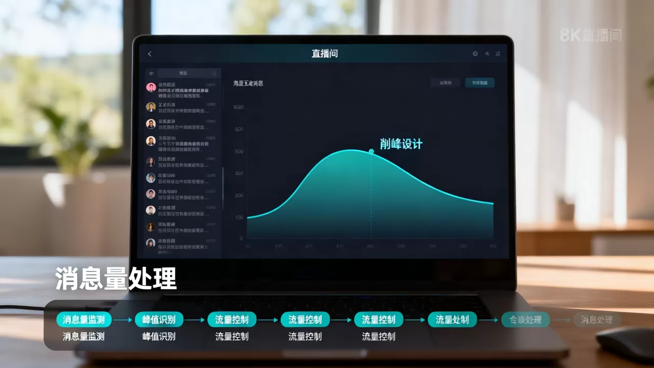 直播间海量互动消息的削峰设计 直播间海量互动消息的削峰设计