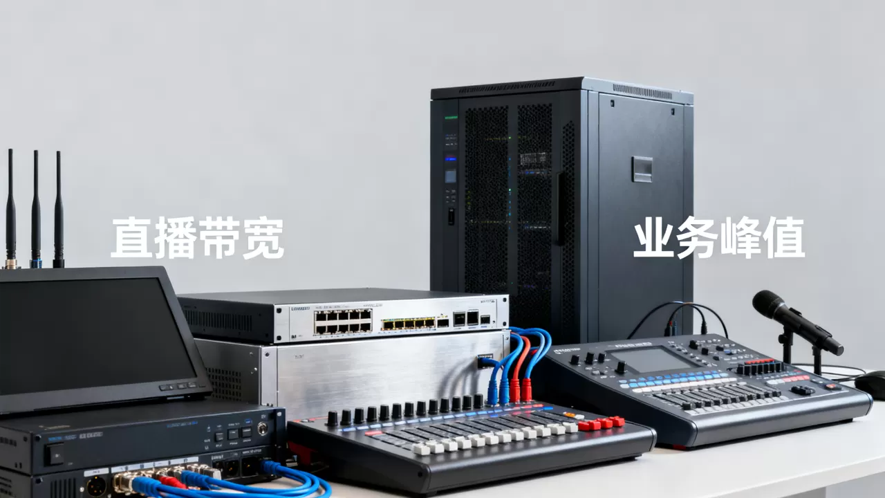 如何按业务峰值评估直播带宽？直播带宽峰值怎么算？