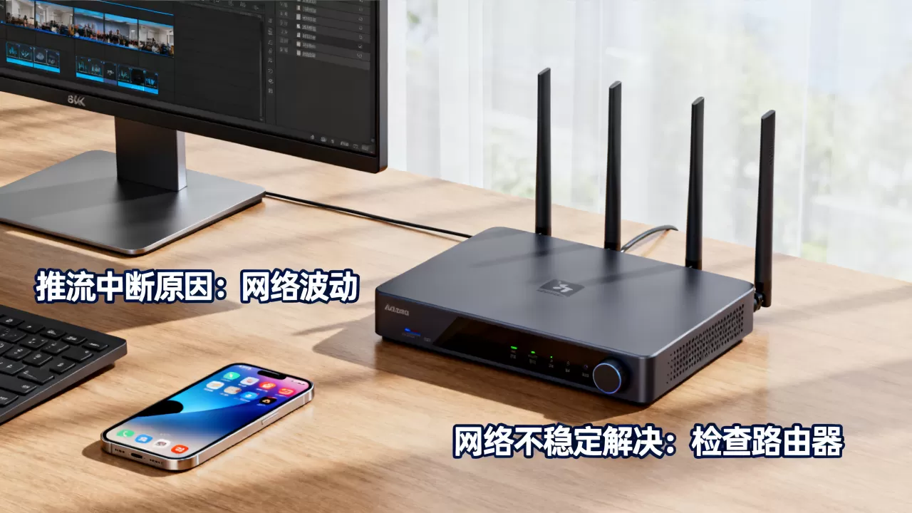 推流中断是什么原因?网络不稳定怎么办 推流中断是什么原因?网络不稳定怎么办