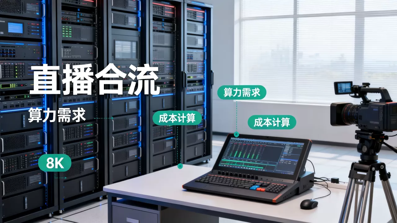 直播合流服务需要多大算力?算力成本怎么算? 直播合流服务需要多大算力?算力成本怎么算?