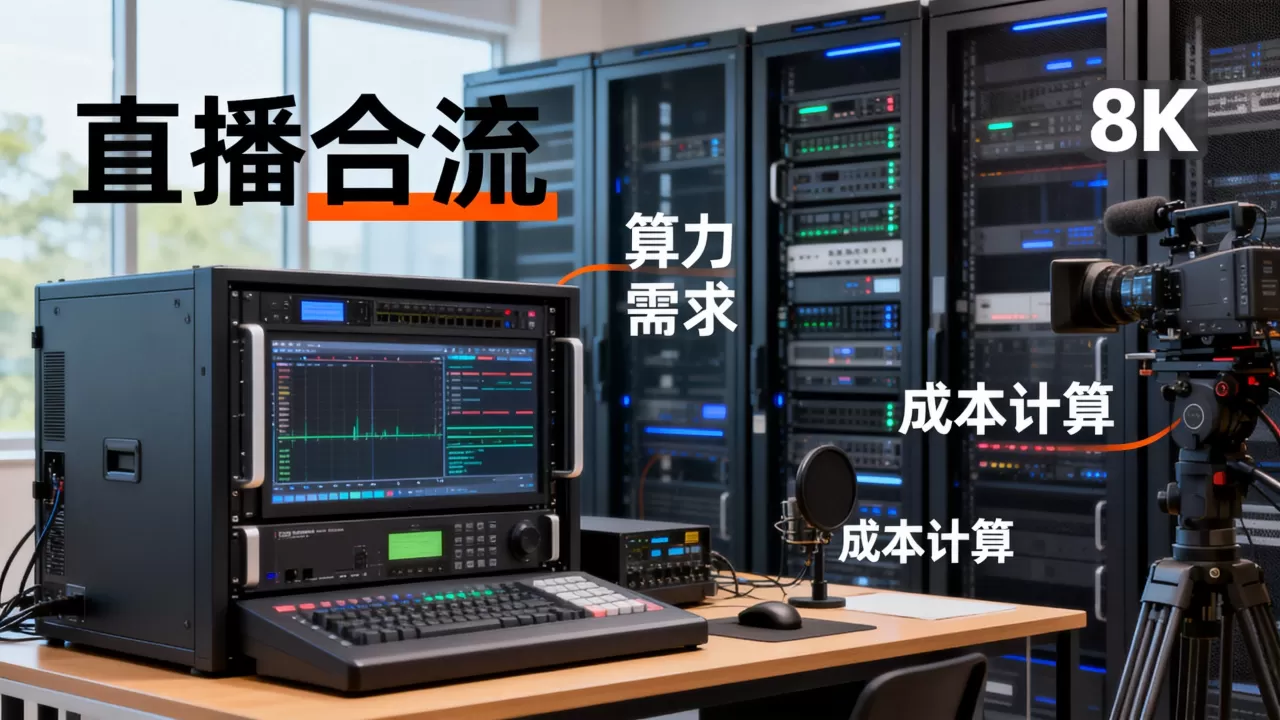 直播合流服务需要多大算力?算力成本怎么算? 直播合流服务需要多大算力?算力成本怎么算?