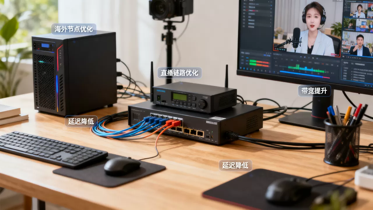 海外观众看直播卡顿怎么办？链路优化技巧