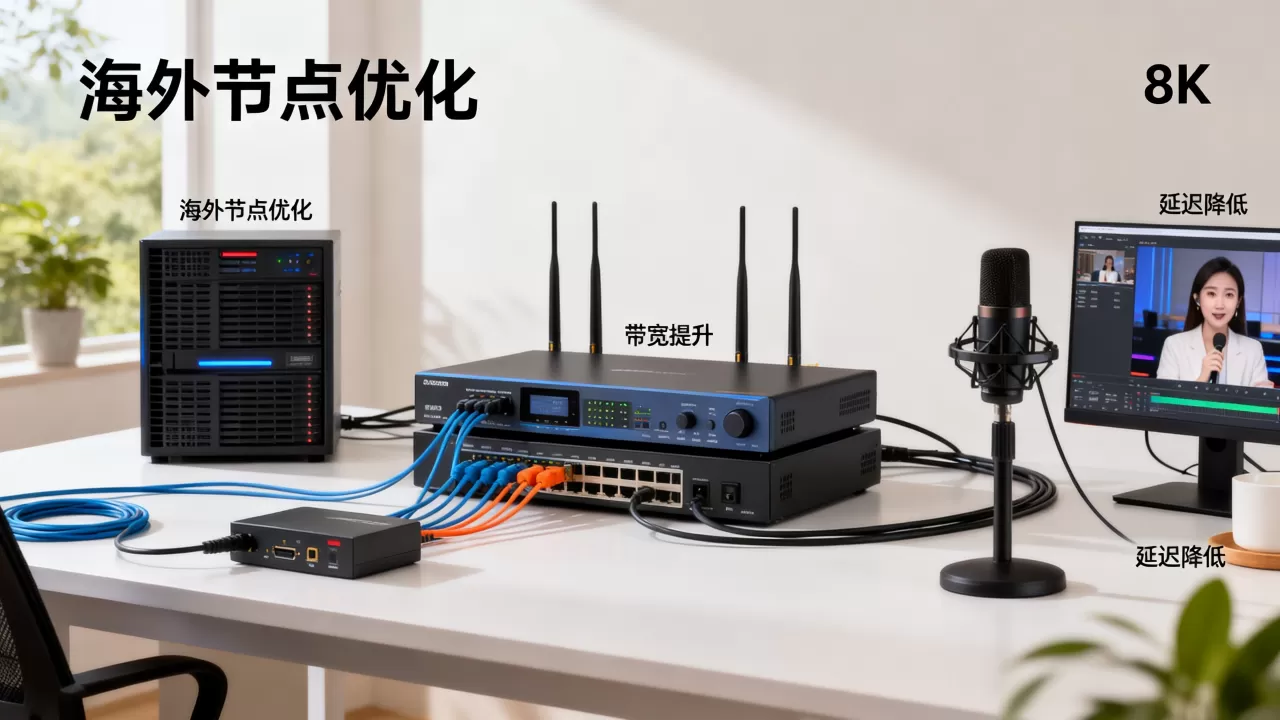海外观众看直播卡顿怎么办？链路优化技巧