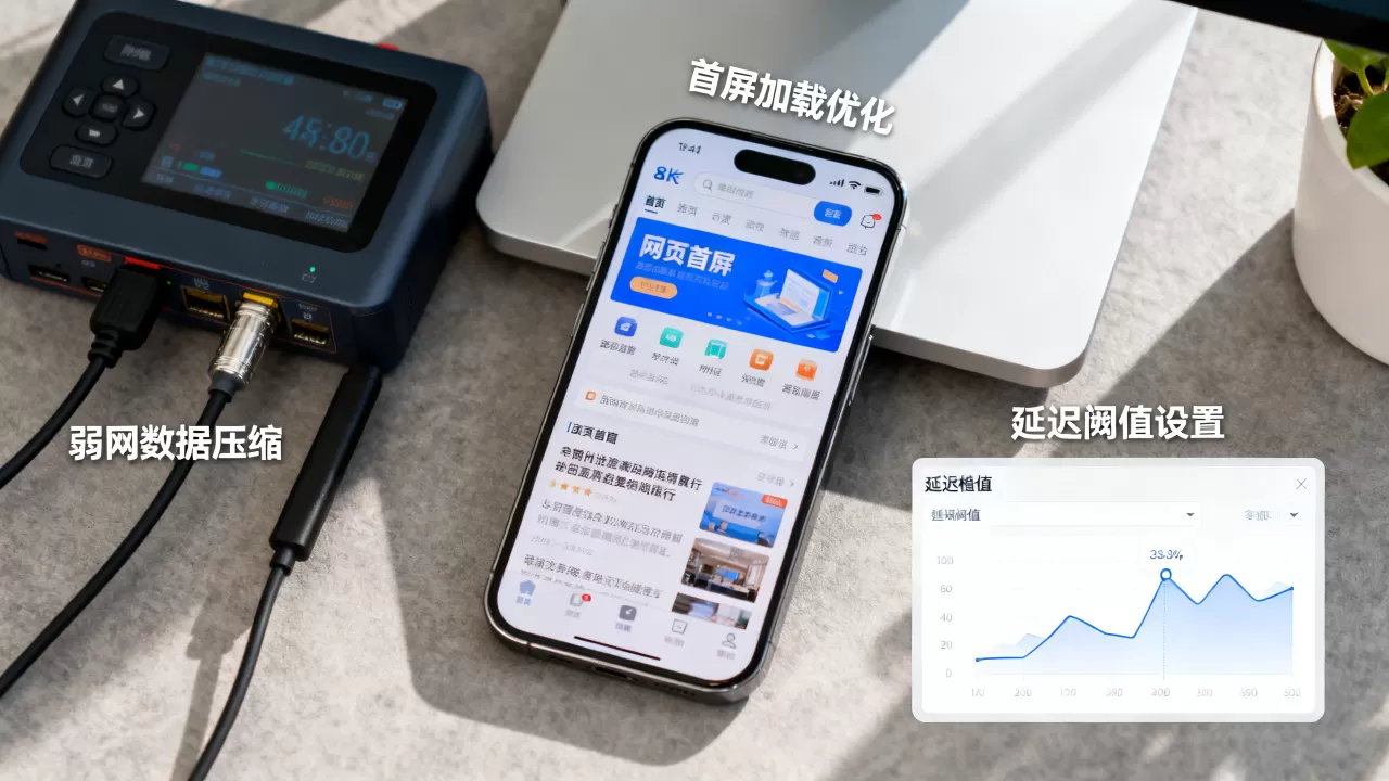 弱网下如何保证首屏秒开？弱网优化技巧有哪些？