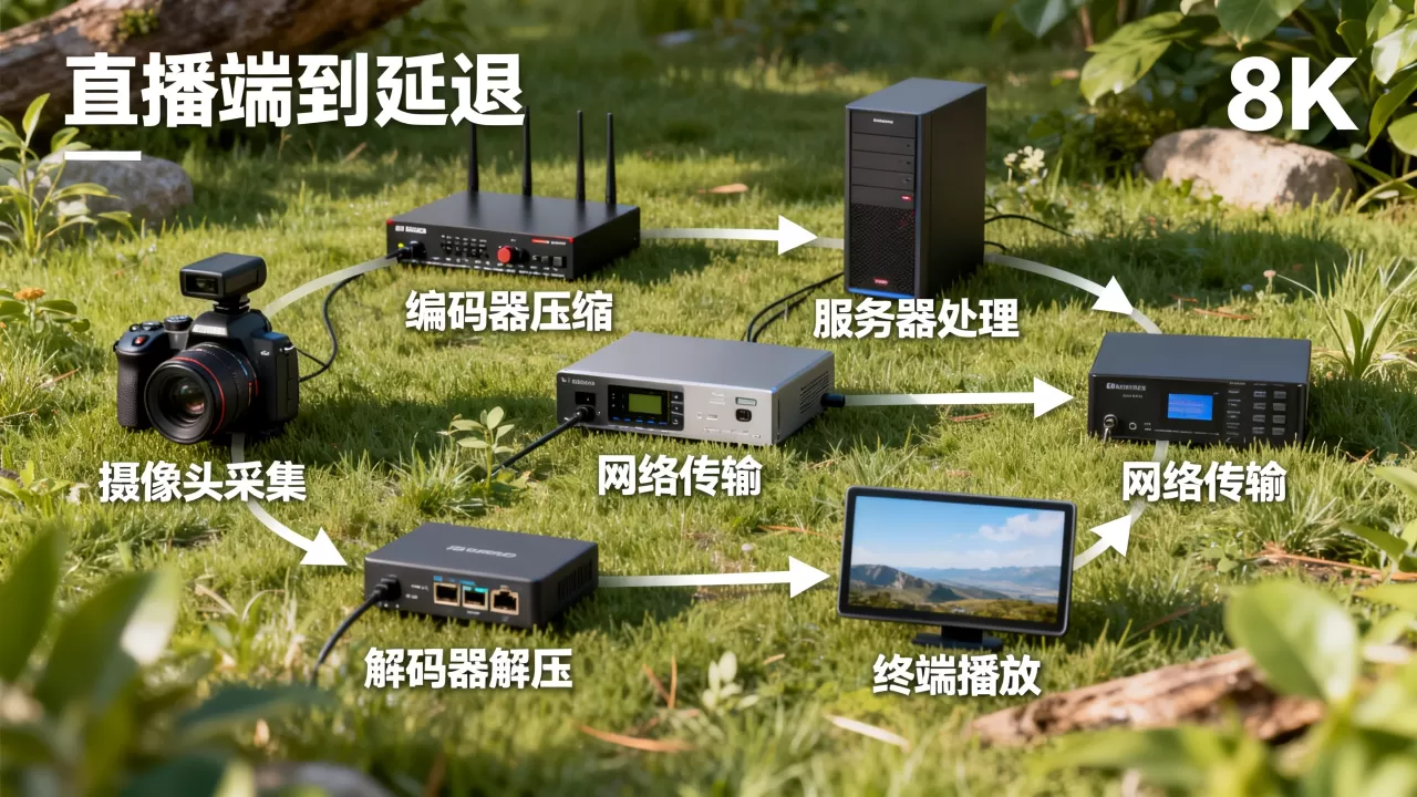 降低直播端到端延迟有哪些环节，怎么拆解