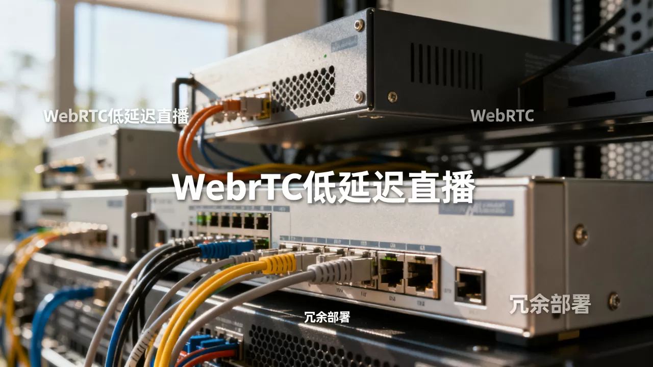WebRTC低延迟直播接入层的冗余部署思路有哪些？，如何实现