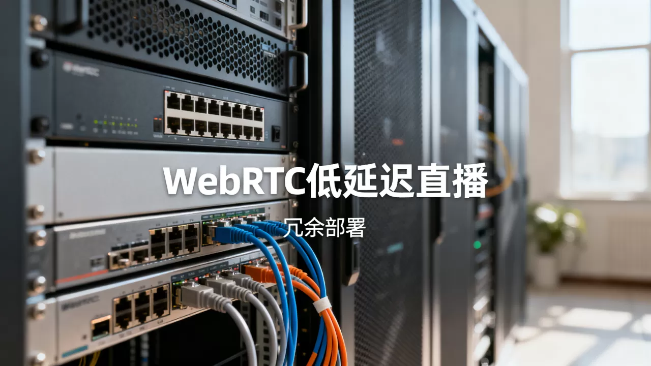 WebRTC低延迟直播接入层的冗余部署思路有哪些？，如何实现