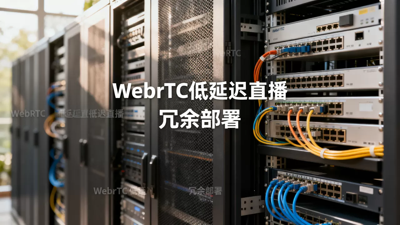 WebRTC低延迟直播接入层的冗余部署思路有哪些？，如何实现