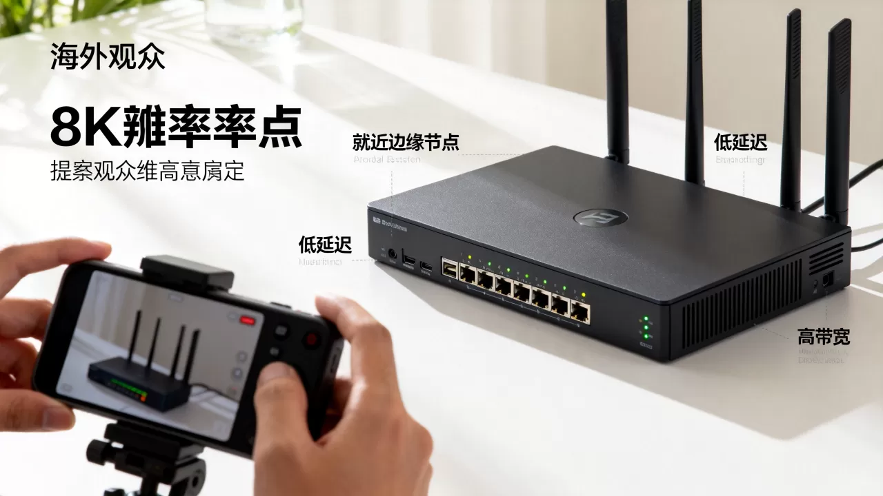 海外观众推流为什么要优先选择就近边缘节点，有哪些优势？
