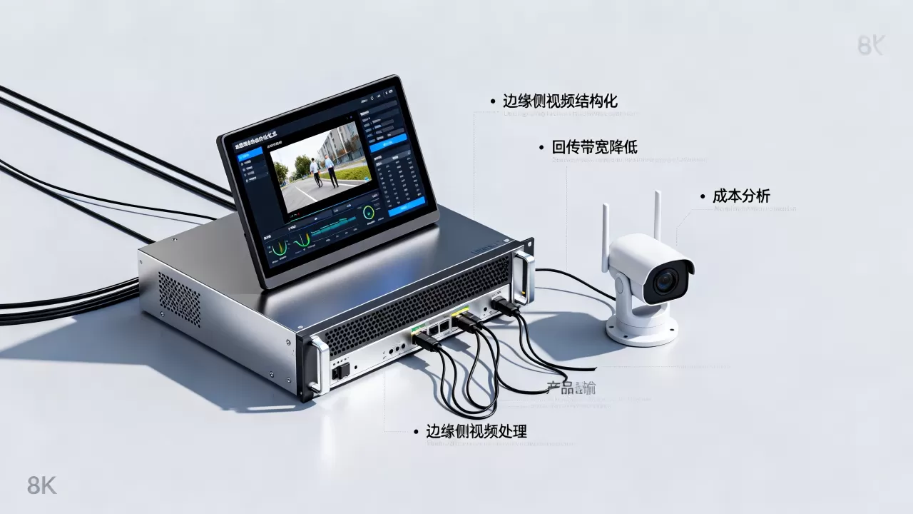 边缘侧做视频结构化降低回传带宽的实践，怎么减少回传带宽，边缘视频结构化的成本高吗
