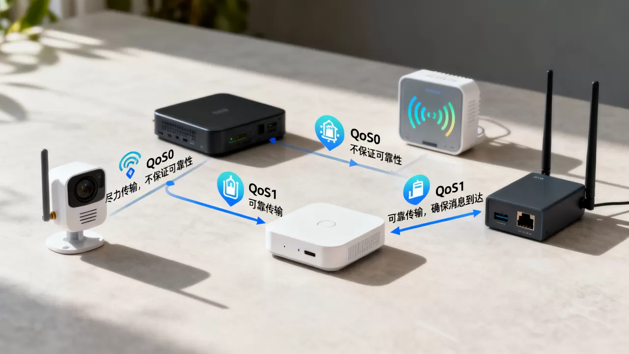 设备数据上报QoS等级如何选更合理，QoS0和QoS1怎么选