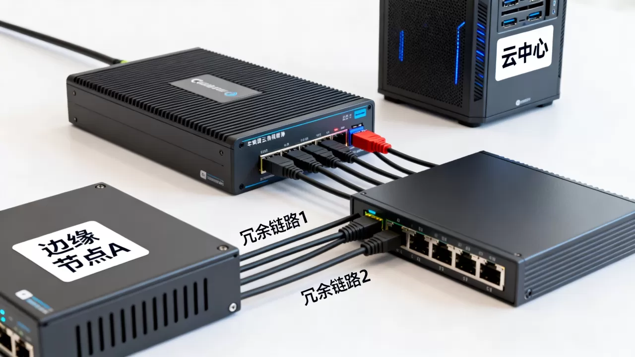 车联网边缘节点与云中心的链路冗余方案怎么做？，车联网边缘节点链路冗余有哪些方案？