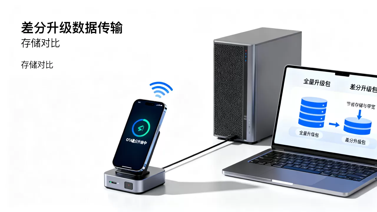 设备固件OTA差分升级如何节省存储与带宽，什么是OTA差分升级？