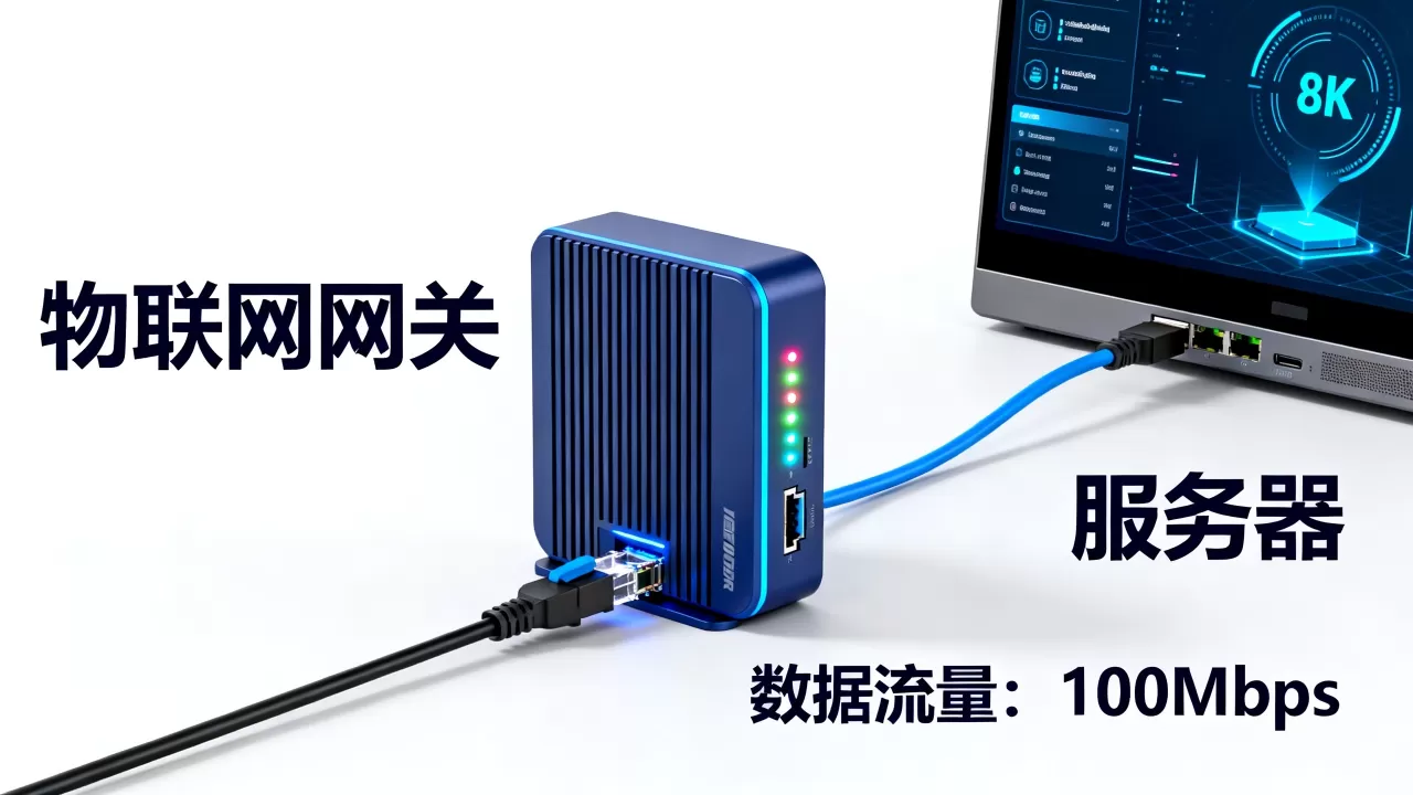 物联网网关汇聚后上报的服务器带宽该如何估算，数据量怎么算