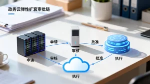 政务云弹性扩容时的审批链路怎么设，云端资源扩展审批流程如何优化