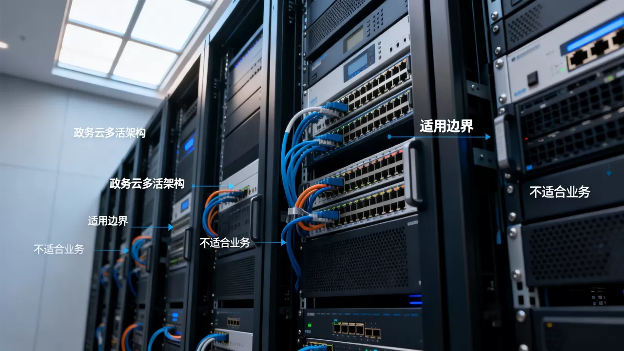 政务云多活架构的适用边界在哪里，哪些业务不适合多活？
