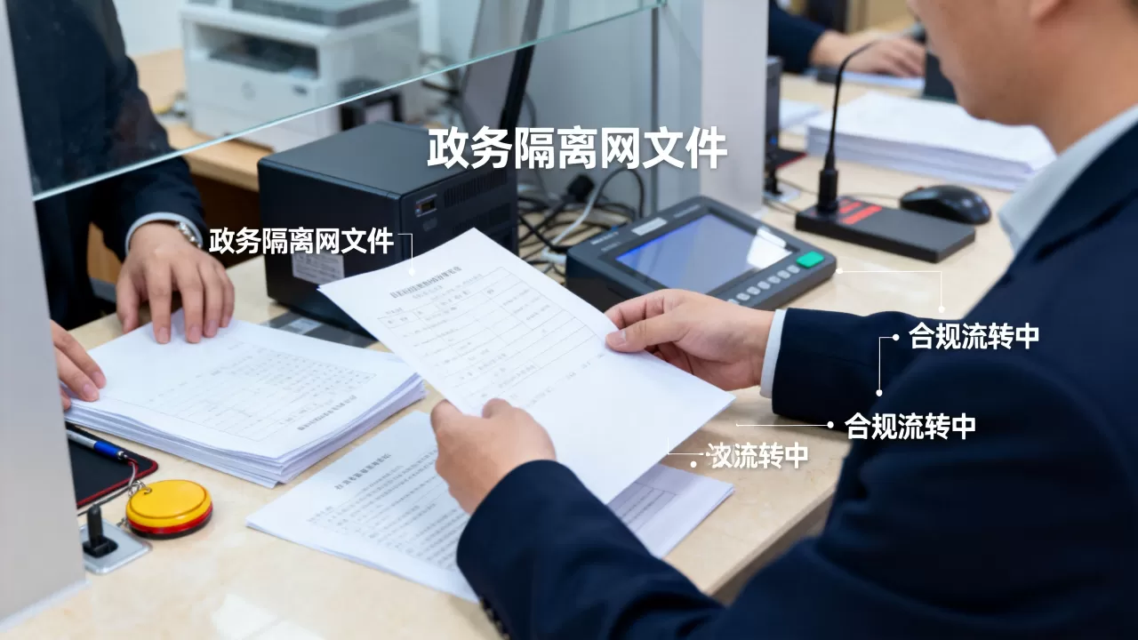 政务隔离网里文件如何合规流转?,隔离网文件摆渡方案 政务隔离网里文件如何合规流转?,隔离网文件摆渡方案