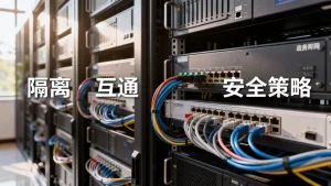 政务内网服务器规划如何兼顾隔离与互通？，内网安全策略最佳实践。