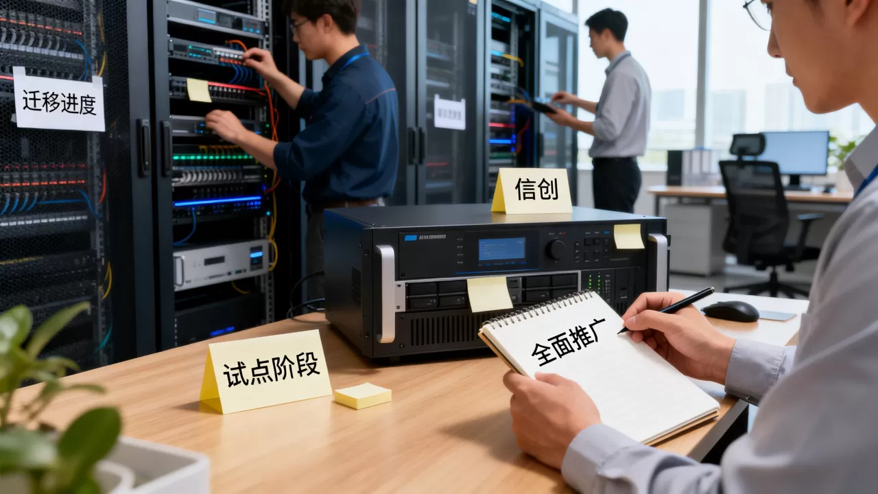如何把控从试点到全面推广的信创迁移节奏？信创迁移节奏怎么把握？