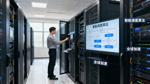 全球加速中智能调度如何实现？智能调度算法原理是什么？