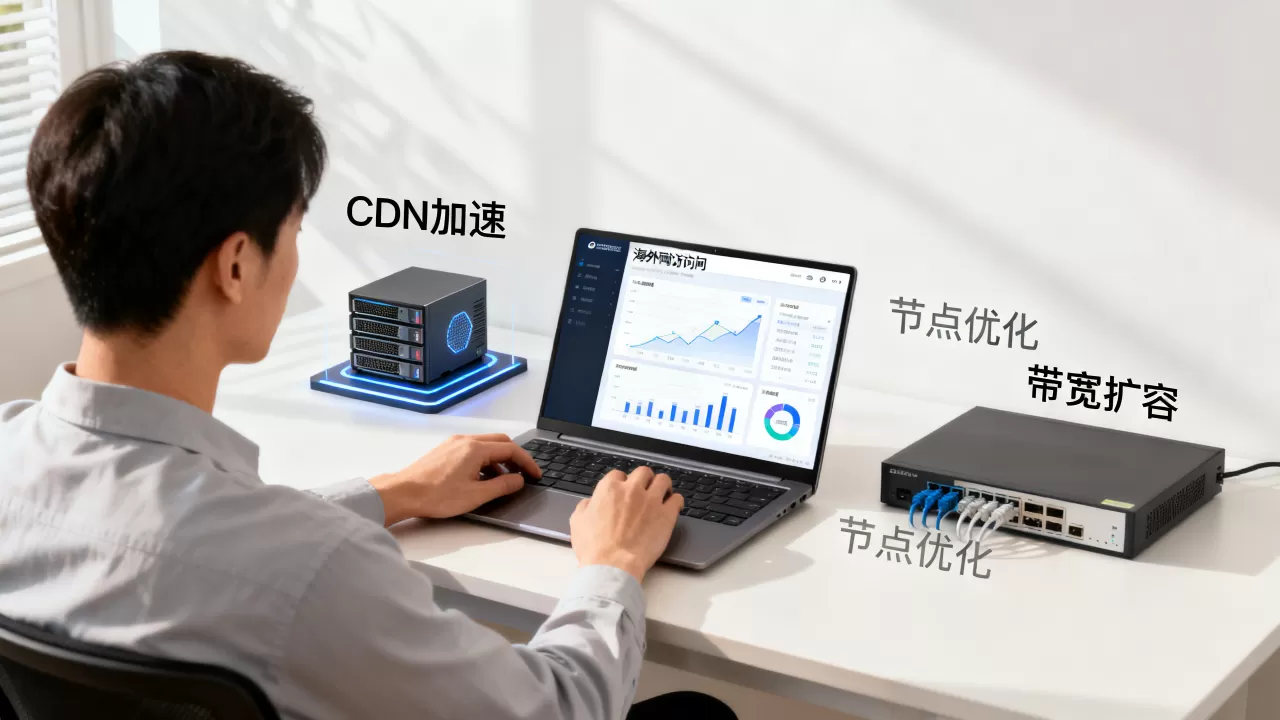 企业出海海外用户访问慢怎么解决，海外网站访问优化有哪些方法