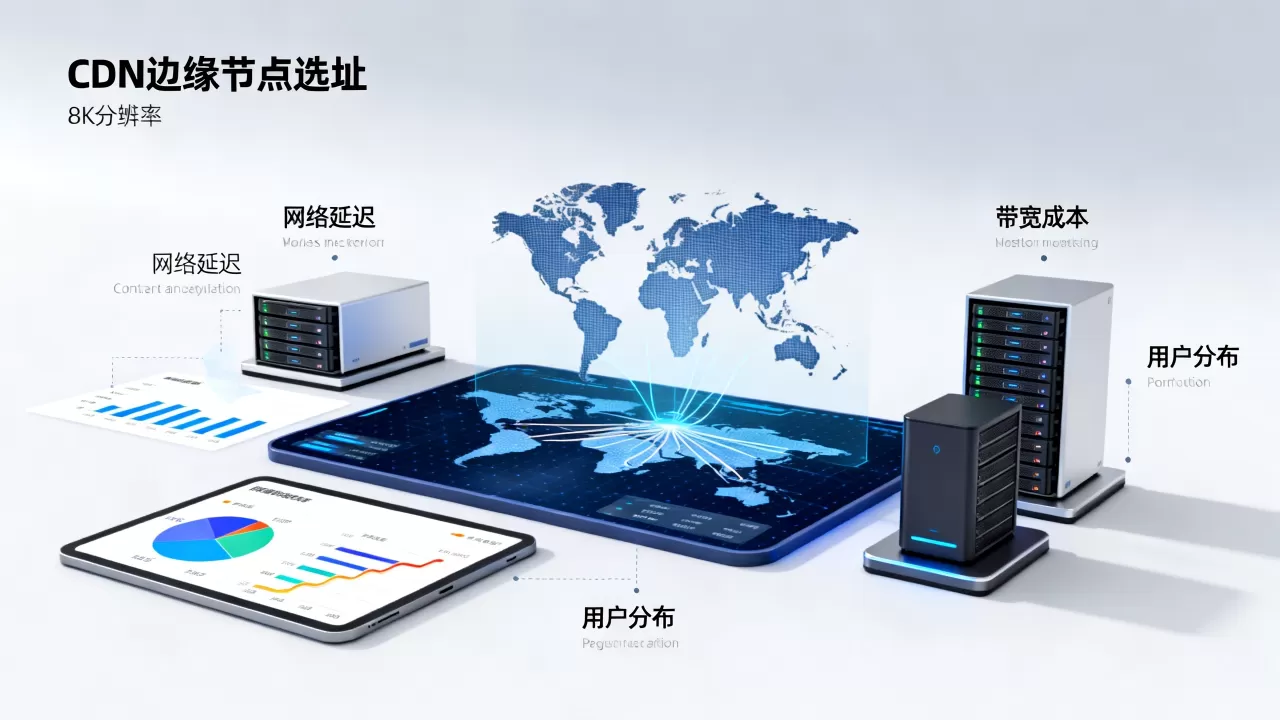 多区域CDN边缘节点选址有哪些考量因素？怎么选？