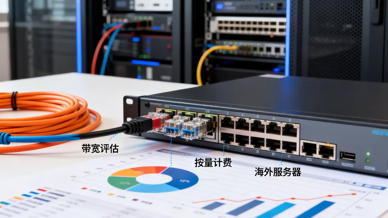 服务器出海带宽按量计费怎么评估？，海外服务器带宽怎么收费