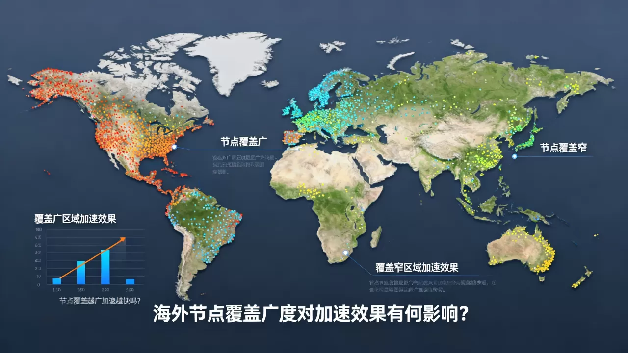 海外节点覆盖广度对加速效果有何影响?节点覆盖越广加速越快吗? 海外节点覆盖广度对加速效果有何影响?节点覆盖越广加速越快吗?